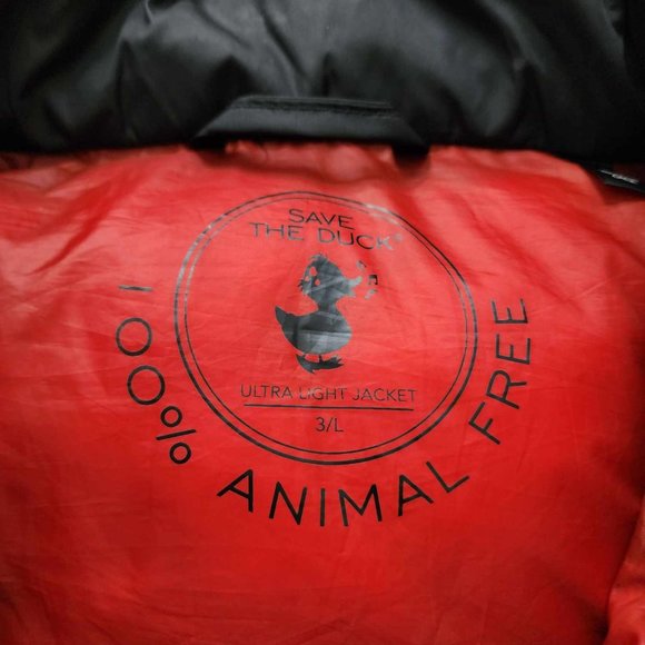 Save The Duck black Colette long puffer coat 3 L - please read carefully - Picture 7 of 16